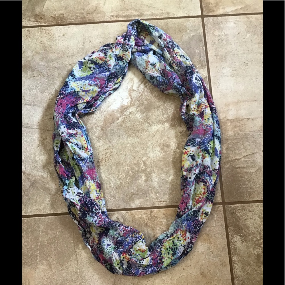 Multi colored scarf
